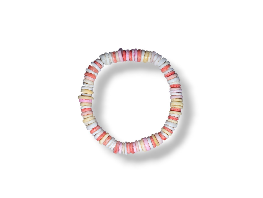 Natural Pink Shell Bracelet