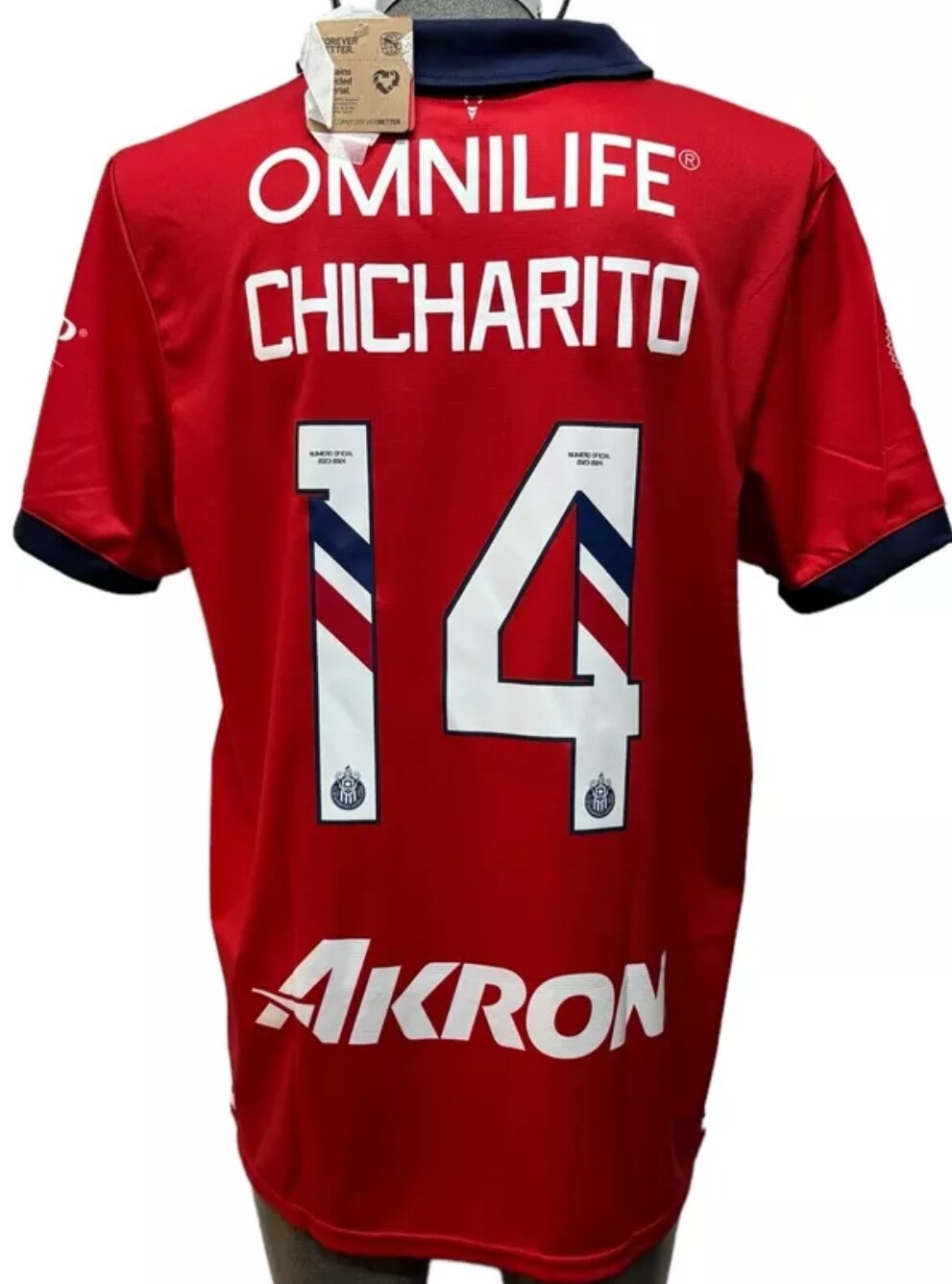 Puma Chivas Rayadas de Guadalajara 2024 home Jersey local Chivas Chicharito 14