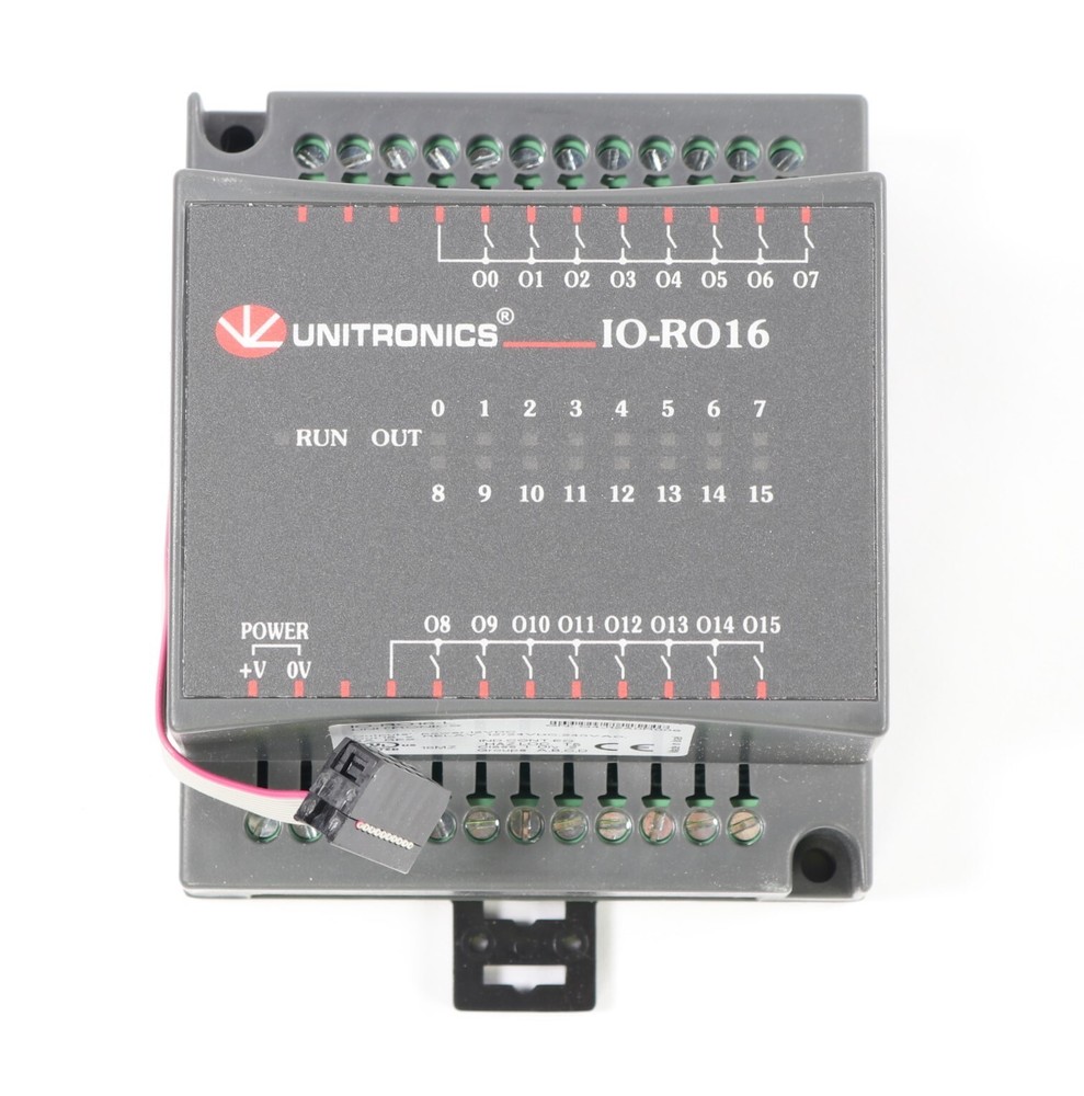 New IO-RO16-L Unitronics Computer Low Voltage I/O Expansion Module