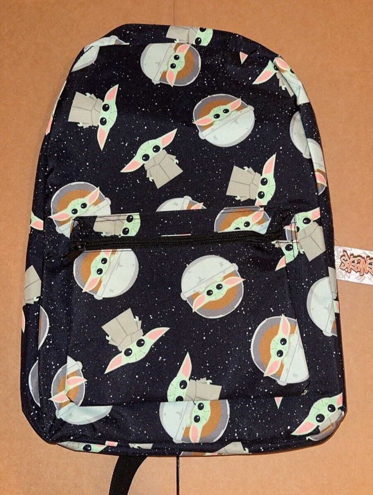 DISNEY STAR WARS THE MANDALORIAN GROGU BASIC SCHOOL BACKPACK NEW