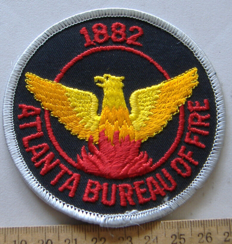 ATLANTA GEORGIA FIRE DEPARTMENT      FABRIC PATCH