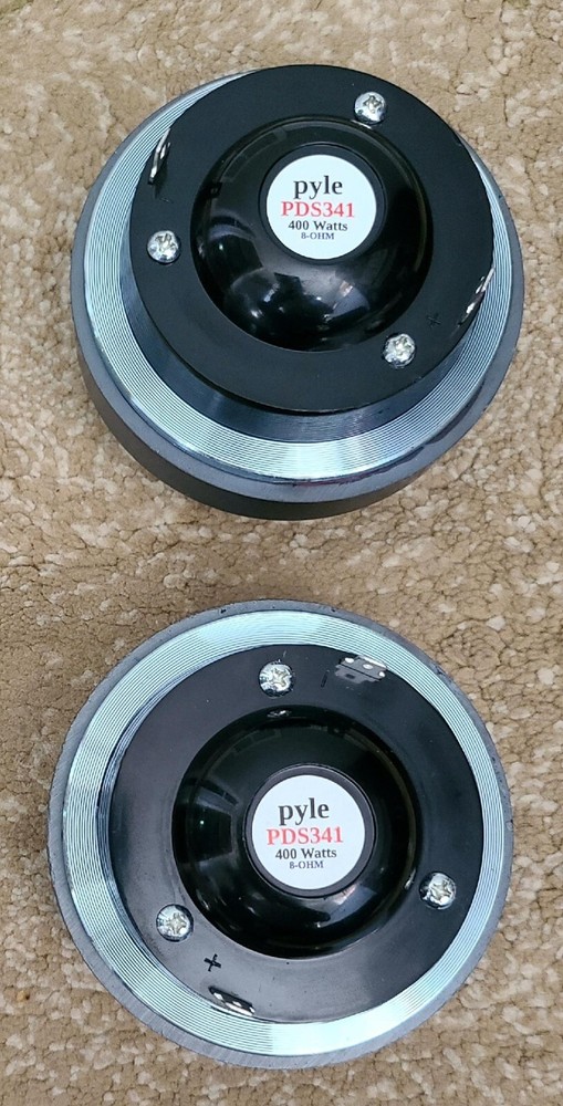 2 pcs Replacement Compression Driver for Pyle PDS341 Midrange/Tweeter NEW.
