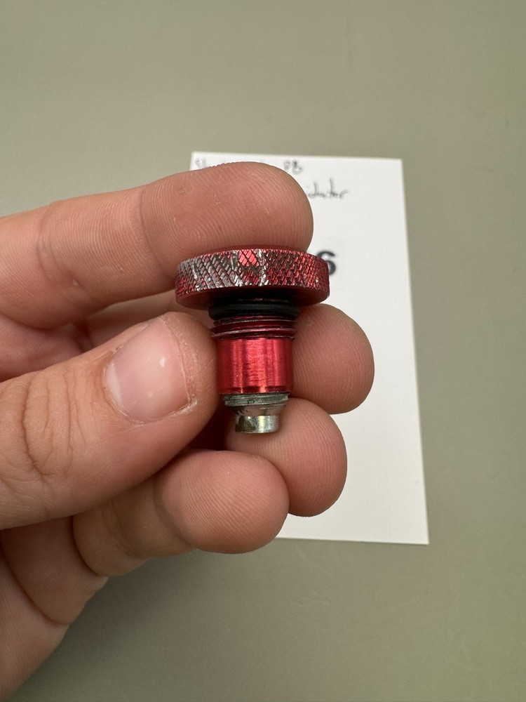 Shocktech Paintball Intimidator Ram Cap Red