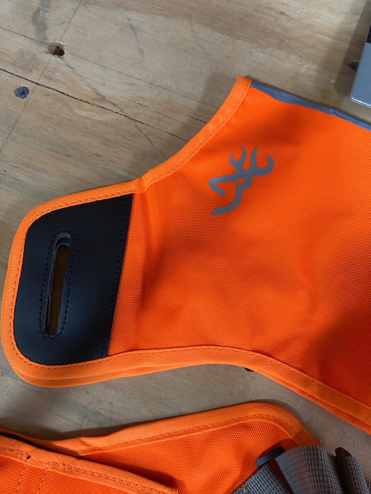 Browning Hunting Dog Vest - Saftey Orange - Dog Chest Size Medium - Pet Harness