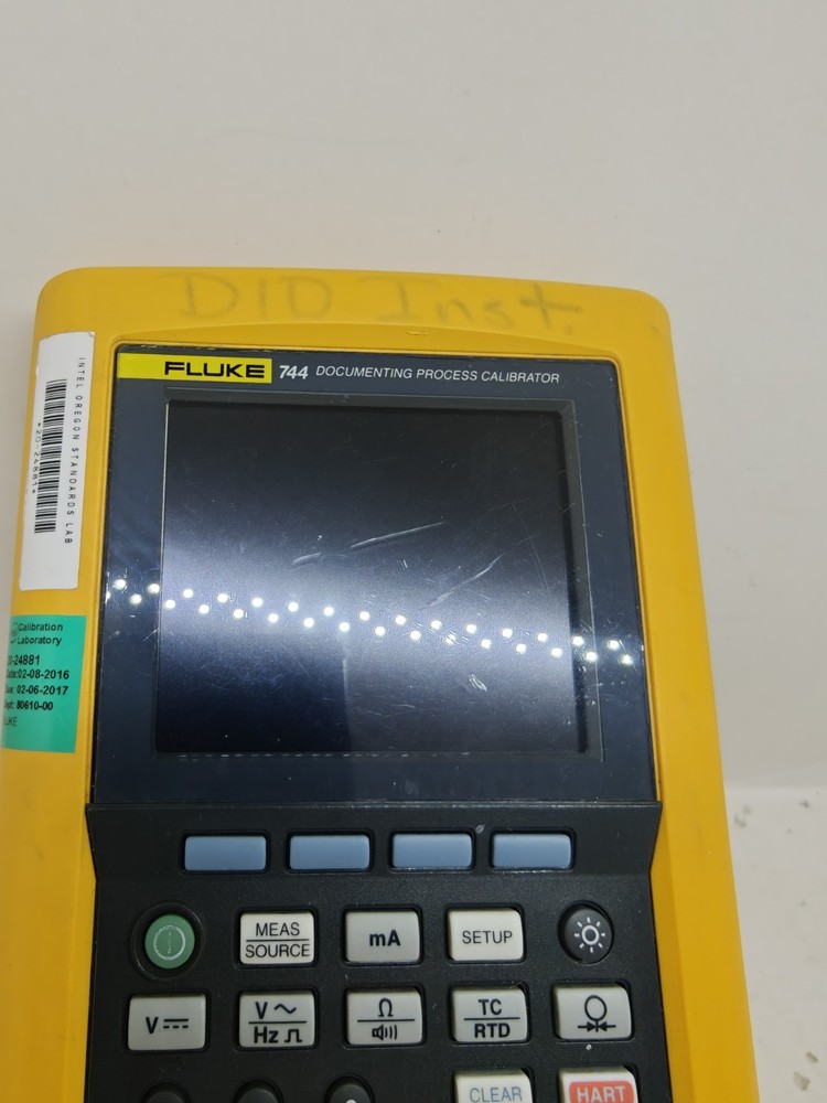Fluke 744 Documenting Multifunction Process Calibrator W/Battery Used