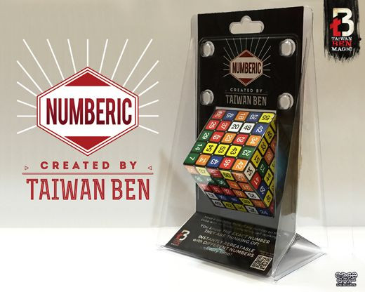 Numberic by Taiwan Ben - Cube Magic - Trick