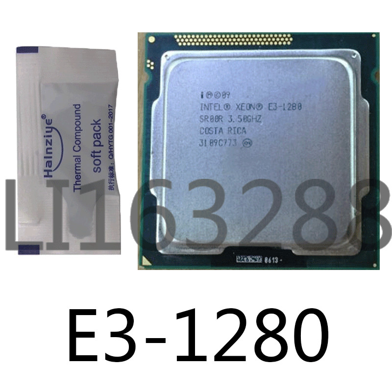 intel E3-1280 E3-1280 V2 E3-1280 V3 E3-1281 V3 CPU Processor