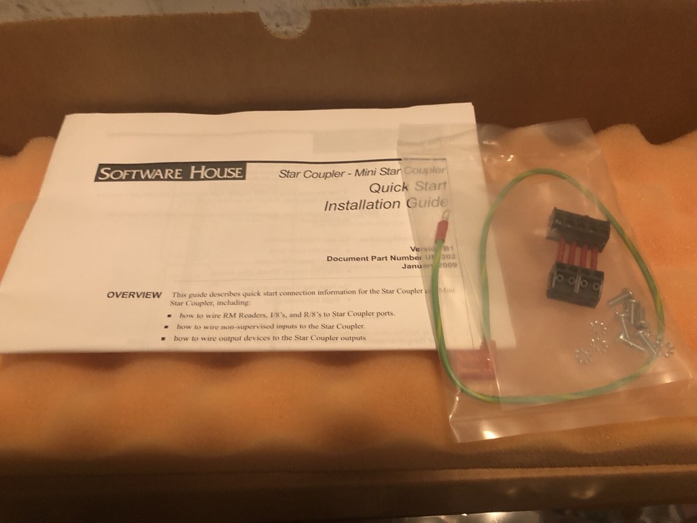 Software House AS0020-01 Rev C Mini Star Coupler Module apC/8x - NEW