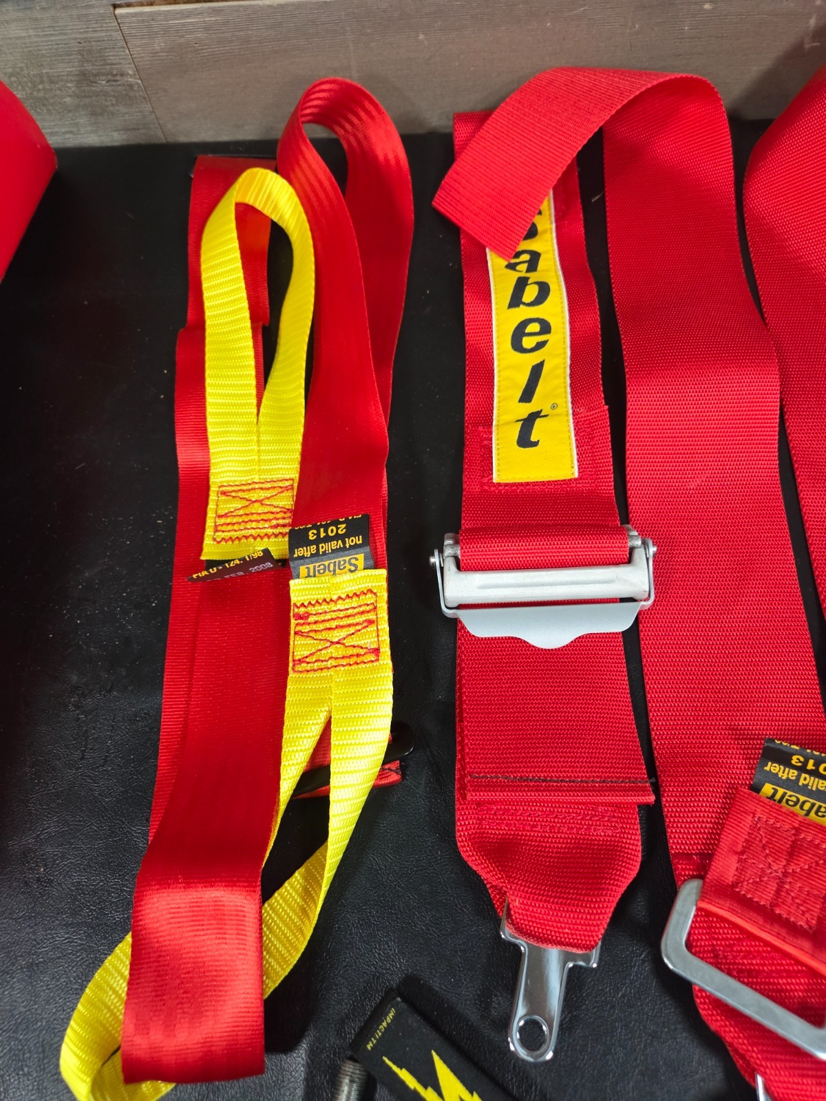 Sabelt Racing Harness 6 Point Red