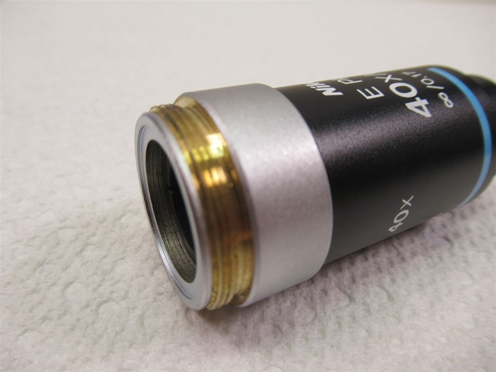 Nikon Eclipse E Plan 40x Microscope Objective Lens WD 0.65 Excellent Shape