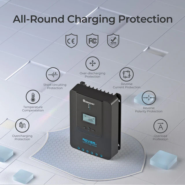 Renogy Rover Li 30A MPPT Solar Charge Controller