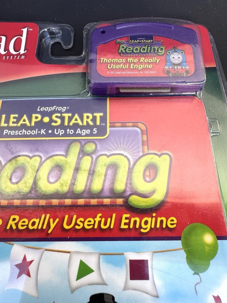 New LeapPad Thomas the Really Useful Engine Interactive Book Pre-K Reading
