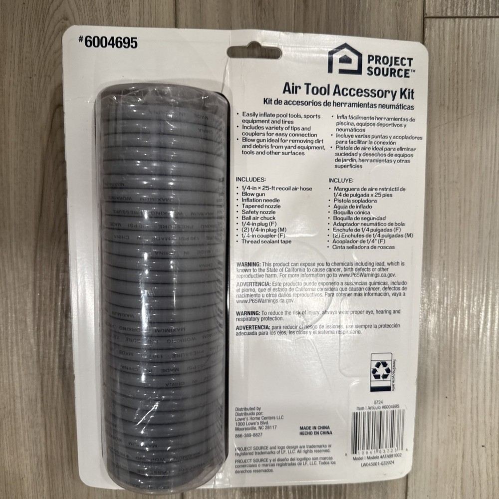 Project Source 11-Piece Air Tool Compressor Accessory Kit