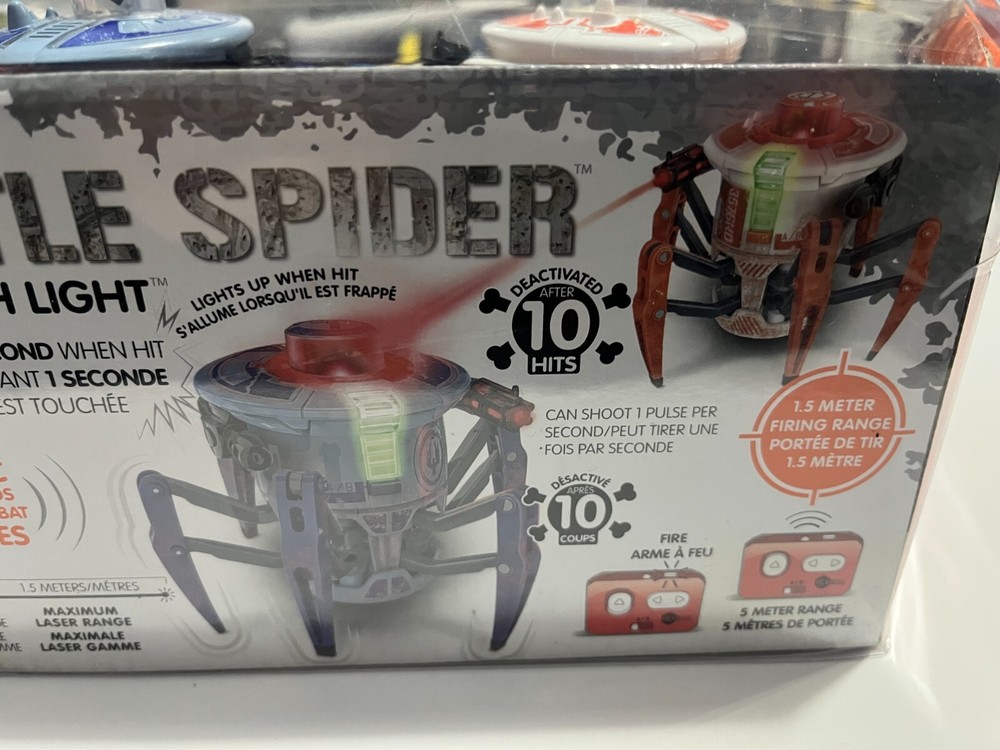 HEXBUG Battle Spider 2.0 Dual Pack Blue and Orange