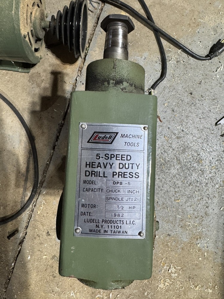 Ludell DPB-5 Drill Press Head Casting