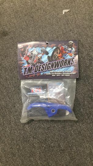 TM DESIGNWORKS - KTM-FP2-BUS - REPLACEMENT LOWER FRAME PAD, BLUE