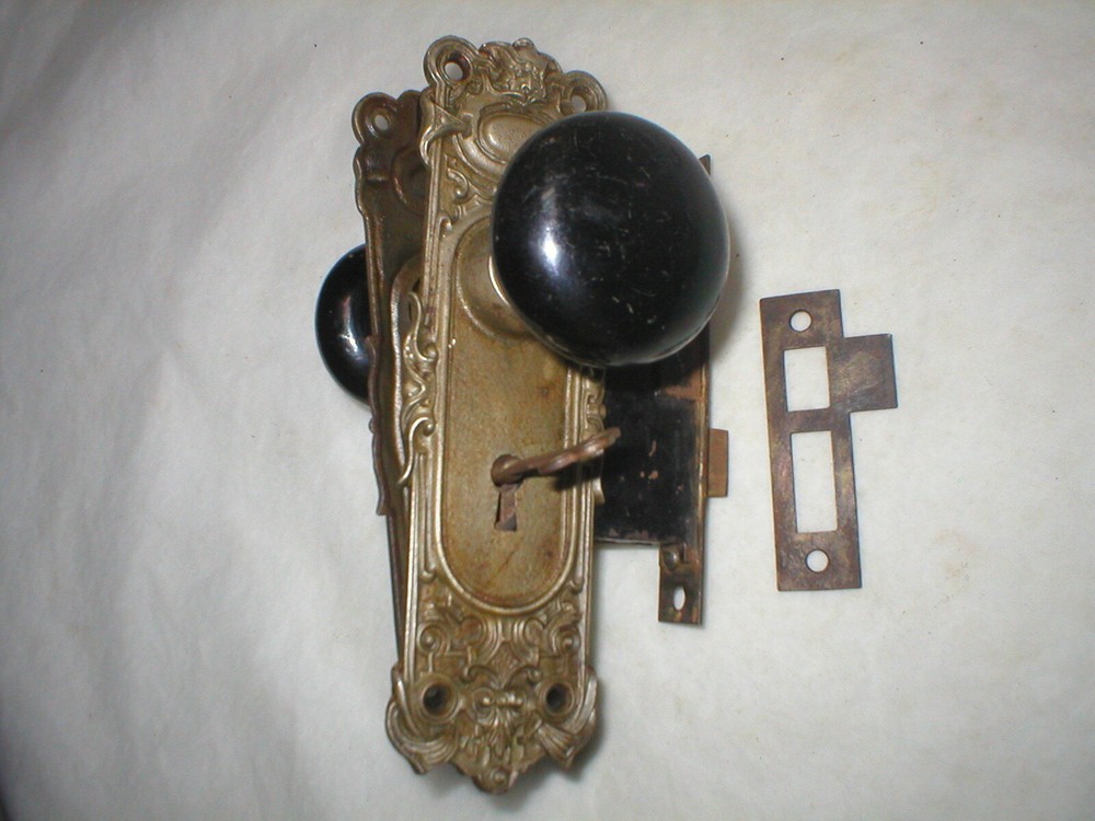 Antique Victorian Era Door Hardware