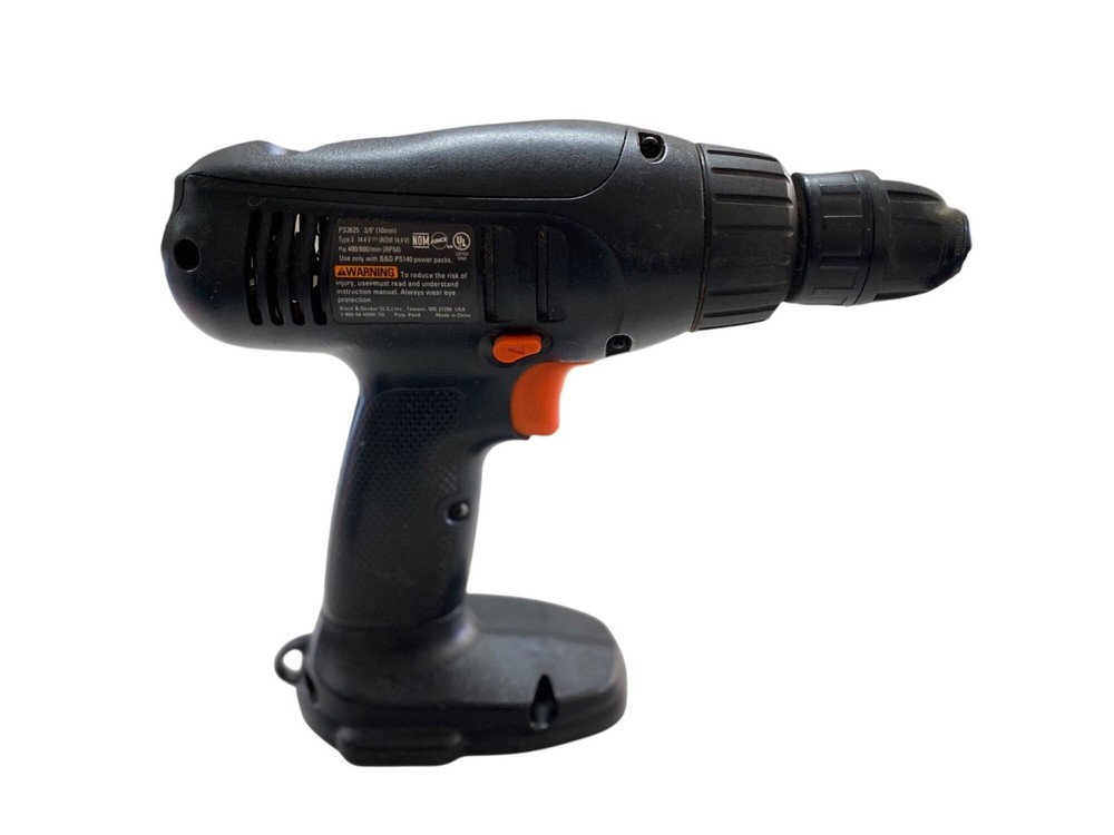 Black & Decker 14.4V Cordless Drill/Driver With Battery Pack