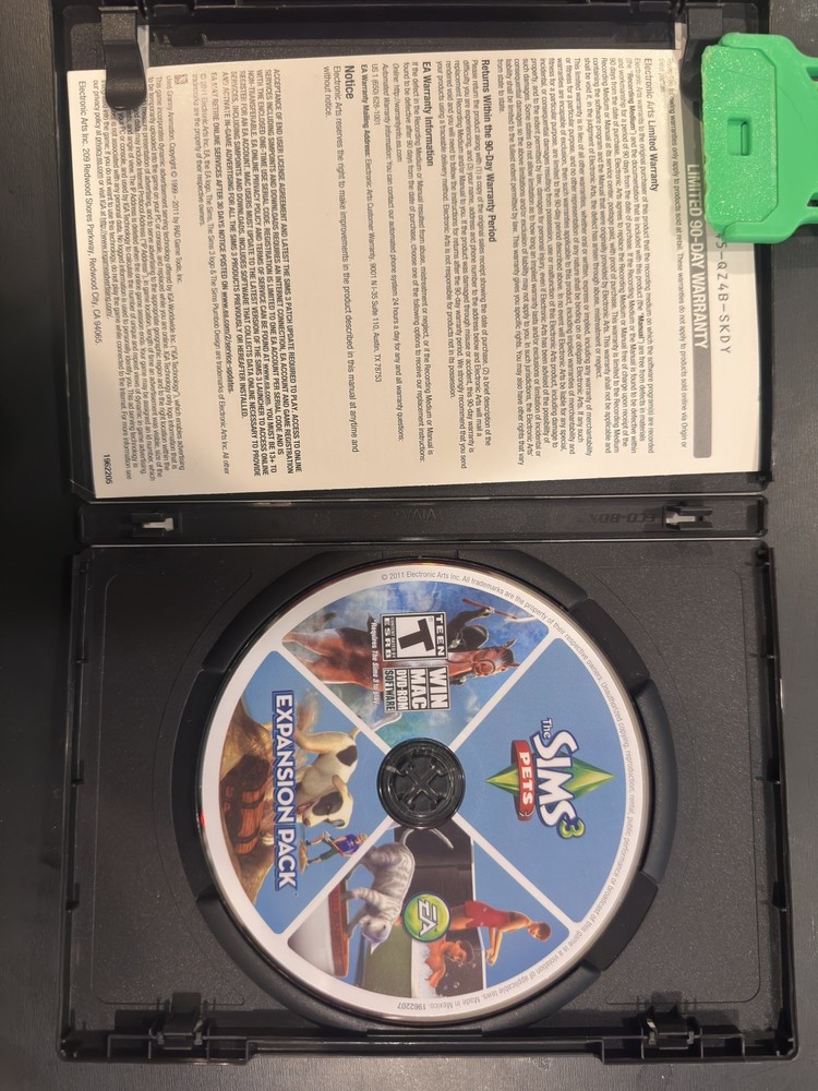 The Sims 3 + Pets Expansion Pack PC & Mac DVD-ROM