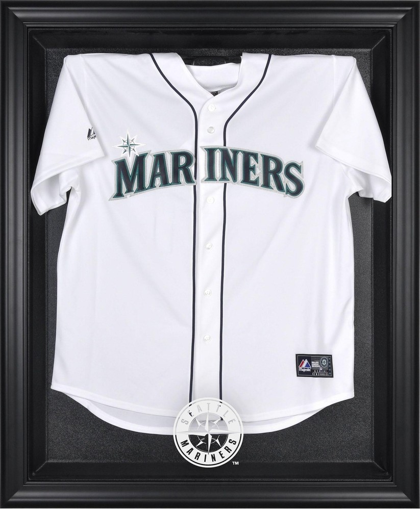 Seattle Mariners Black Framed Logo Jersey Display Case - Fanatics