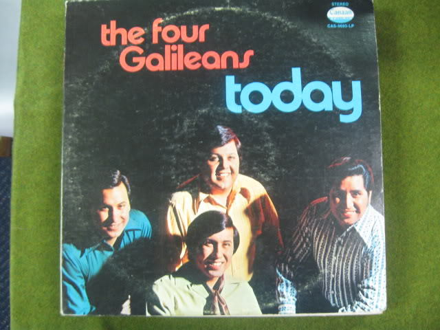 FOUR GALILEANS TODAY  RECORD ALBUM LP