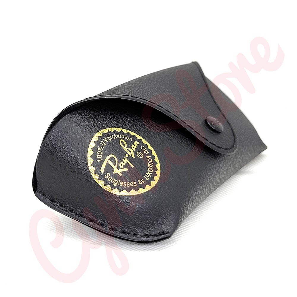 Ray Ban Universal Black Medium Soft Case for Sunglasses & Eyeglasses with Cloth