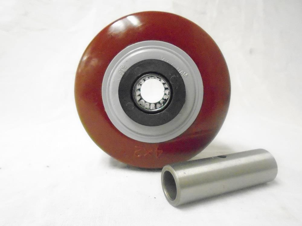 4" x 2" Rigid Caster Polyurethane Wheel 500 lbs Tool Box