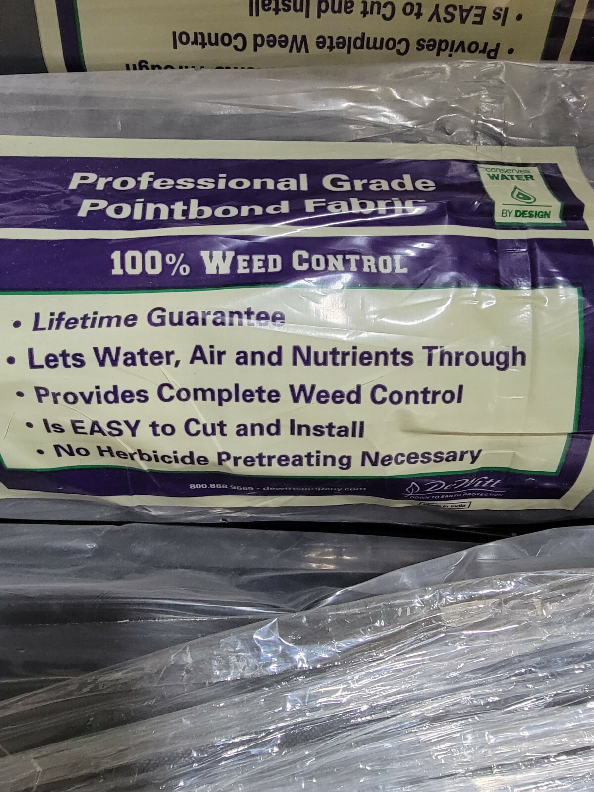 DEWITT WEED BARRIER PRO NON WOVEN LANDCAPE FABRIC 3FT,4FT,6FT,8FT & 12FT X300