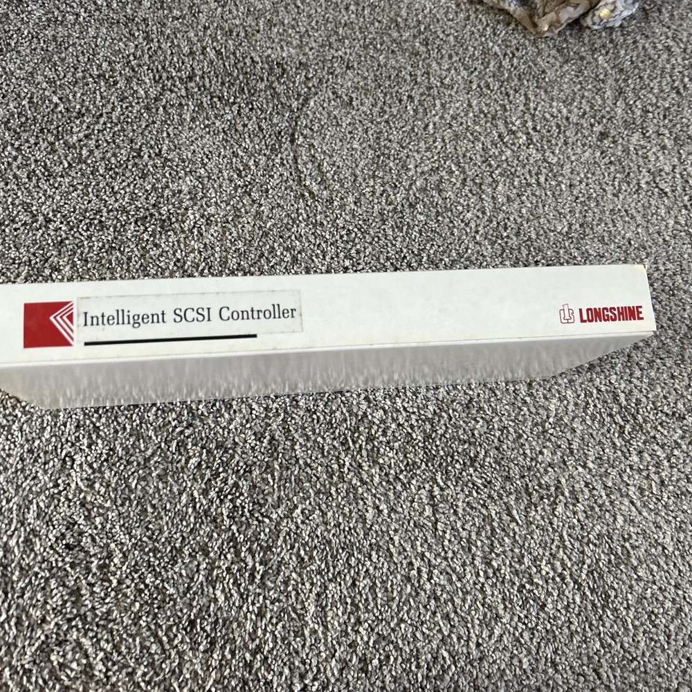 Vintage Longshine Microsystem LCS-6631 SCSI Controller Card – Untested