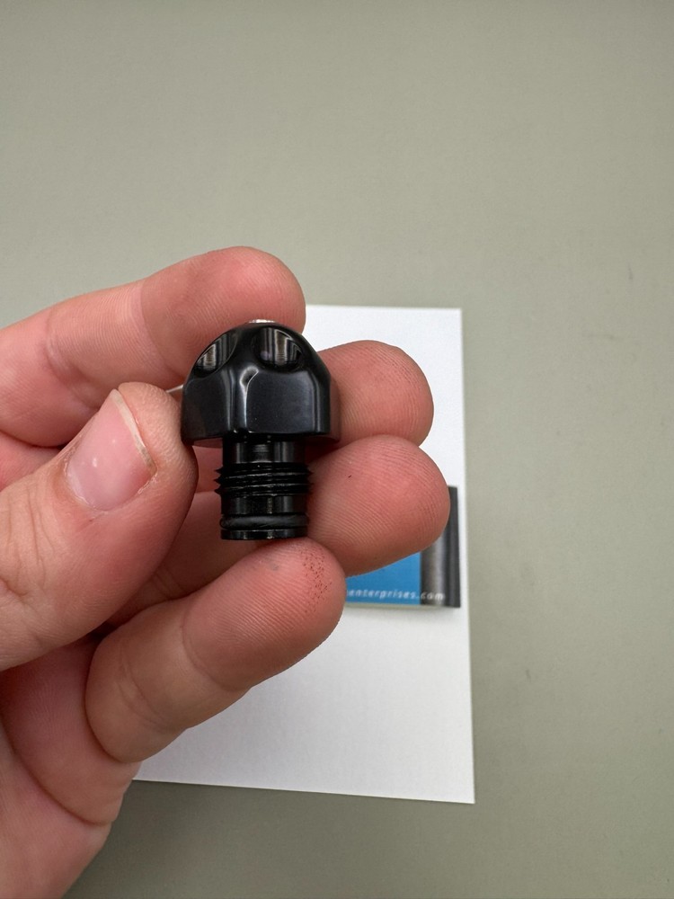 System X Intimidator Ram Cap-Gloss Black