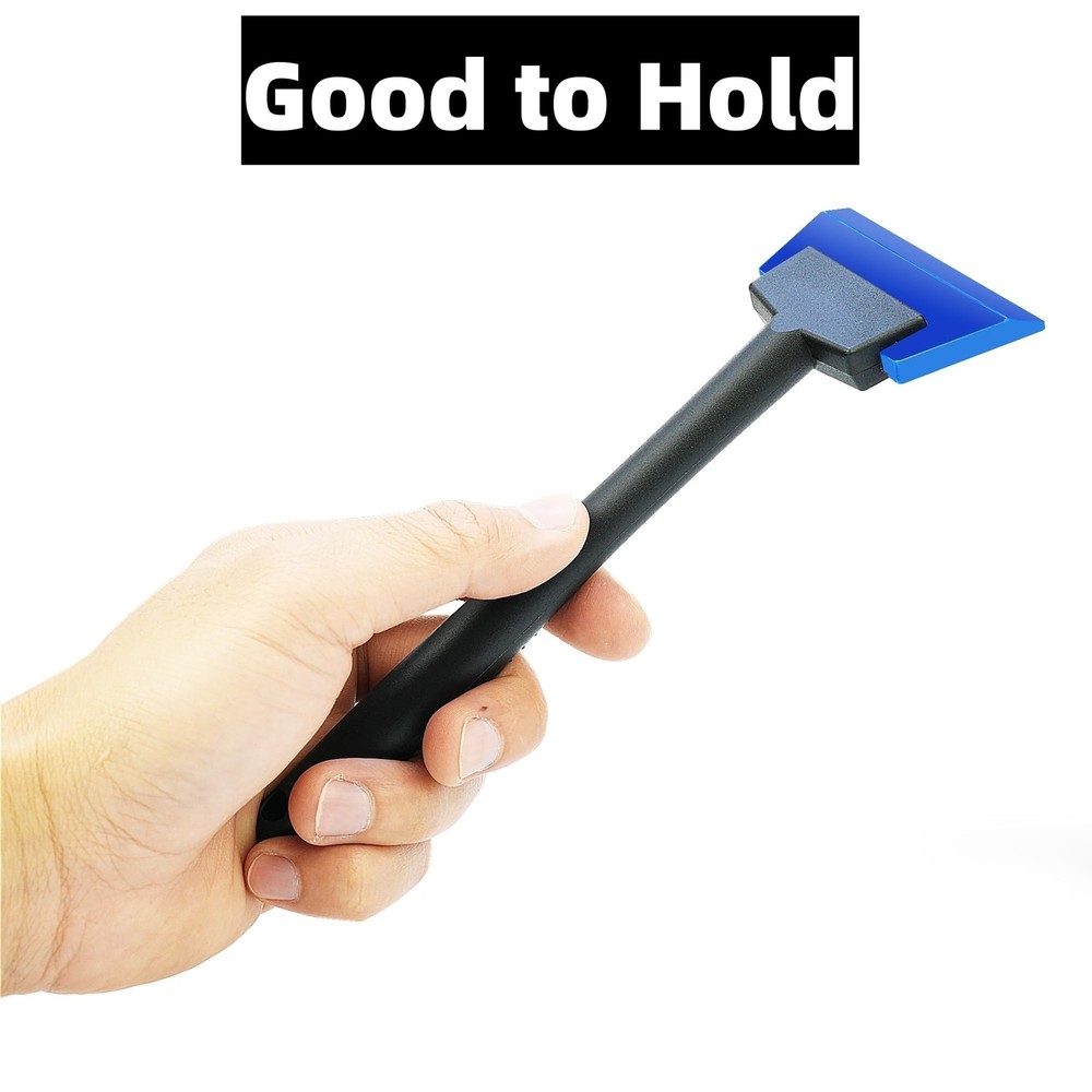 Small Squeegee Set - 2.7 & 4.9inch in Widths - Efficient Water Wiper Rubber B...