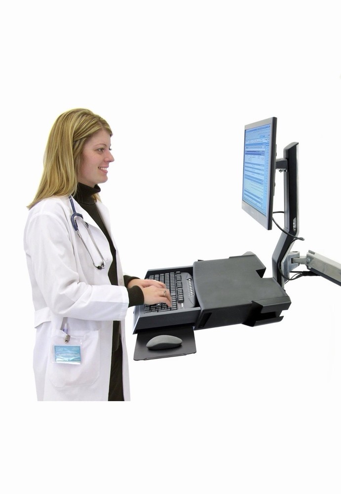 Ergotron 45-272-026 Sit-Stand Workstation (StyleView) – Multiple Available