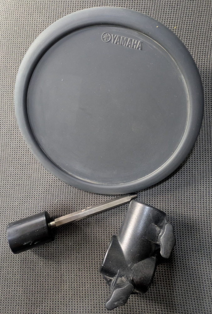 YAMAHA TP65 TRIGGER PAD +MOUNT & CLAMP  FROM DTXPLORER