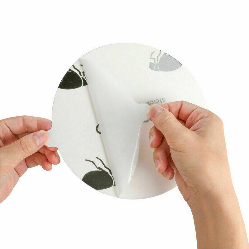 5 Flea Trap Refill Sticky Discs Replacement Glue Bug Fly Insects Catcher Boards