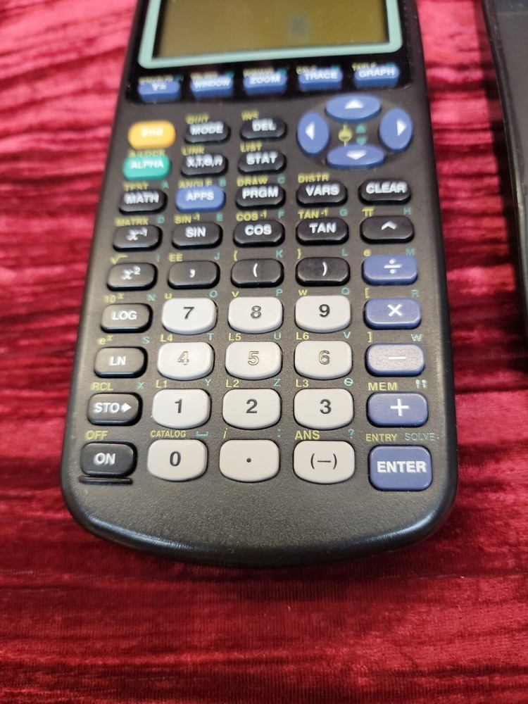 Texas Instruments TI83 Ti-83 +Plus Edition Graphing Calculator TESTED WORKING
