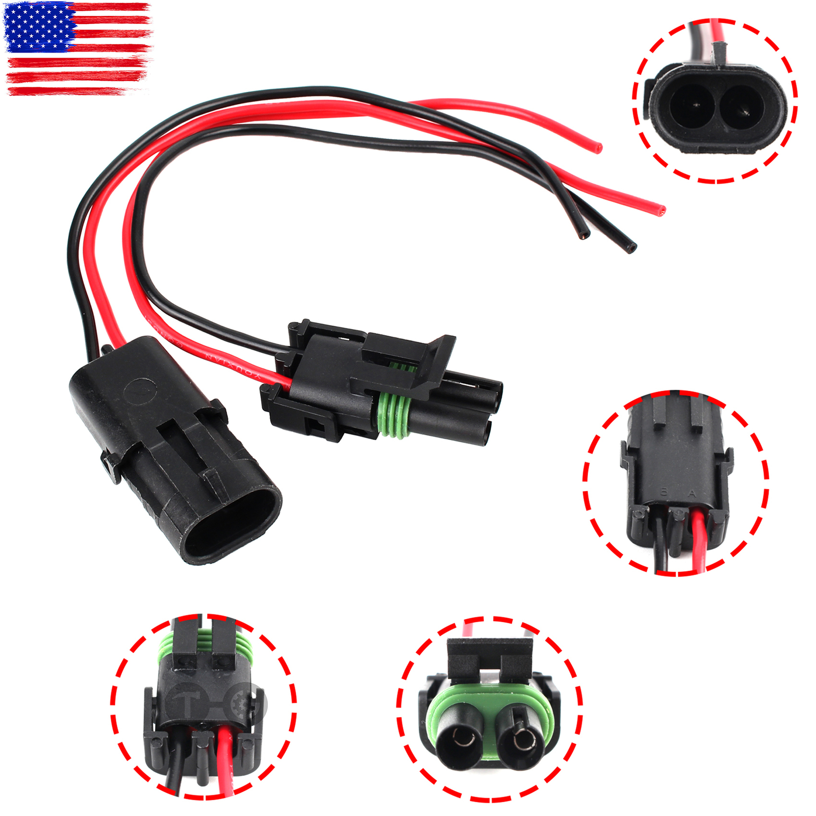 new MM1 plug Wiring Harness Electrical Connector for Harmar and Outlander lifts