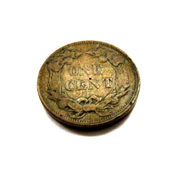 1858 U.S. FLYING EAGLE ONE CENT PIECE - UNCERTIFIED