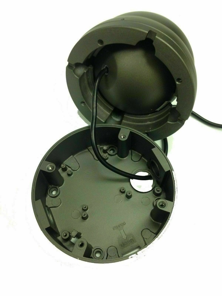 CCTV Security Dome Camera Mounting Junction Box (Charcoal)