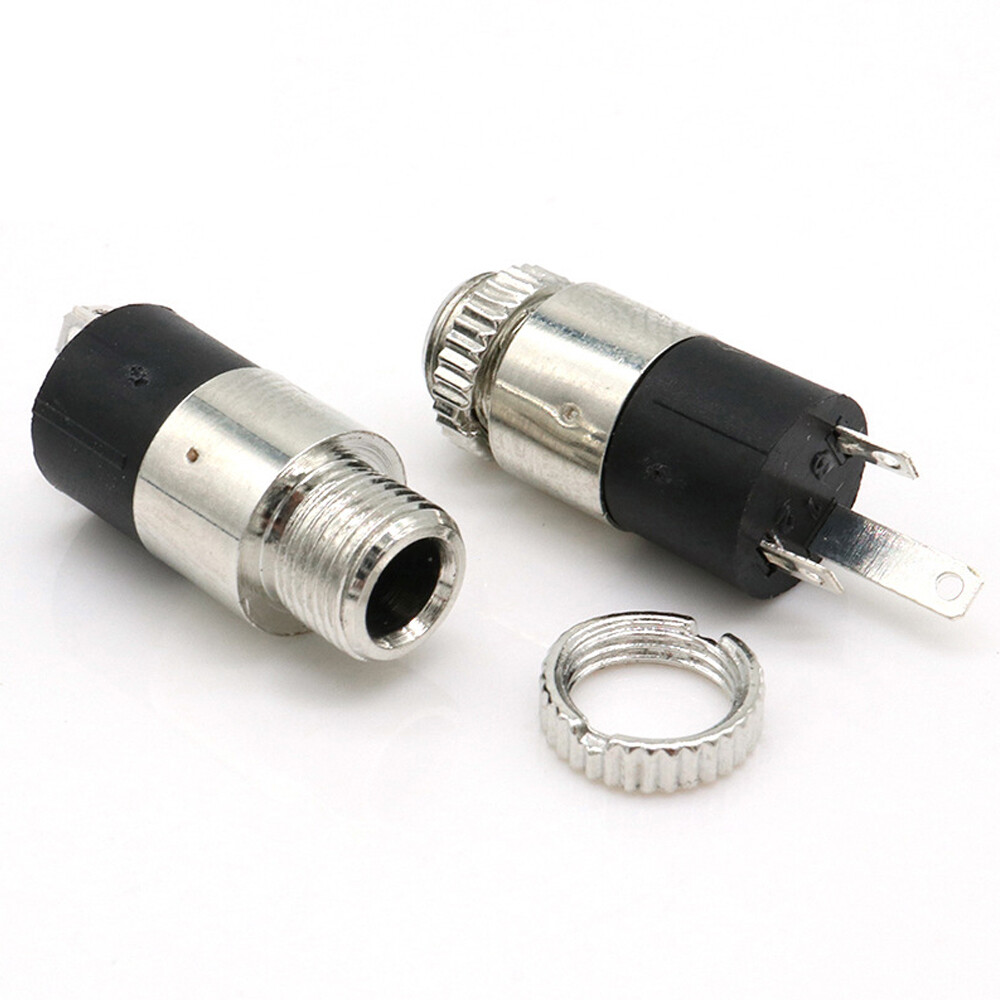 20PC 3.5mm Female Stereo Audio Jack Connector panel mount