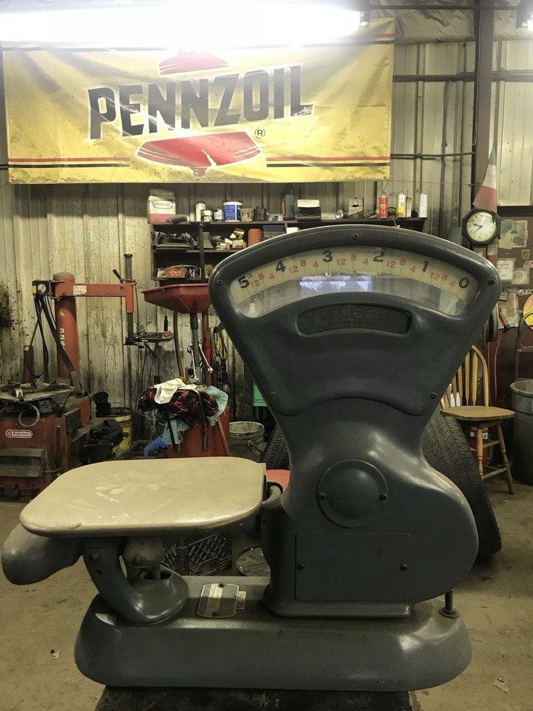 Antique Toledo 5lbs Scale