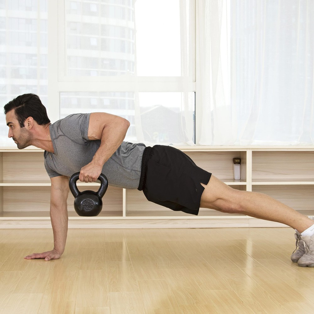 JFIT Kettlebell Weights Cast Iron, 10 LB