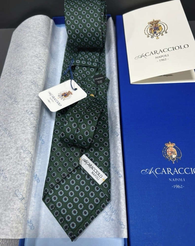 Caracciolo Tailored Tie 100% SILK