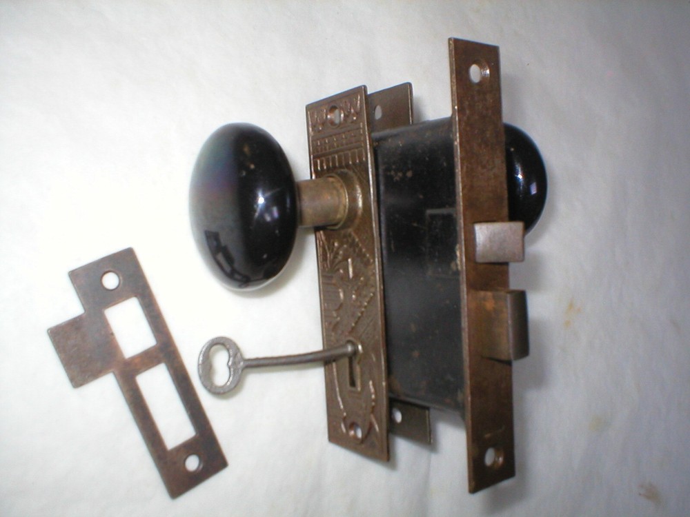 Antique Victorian Era Door Hardware