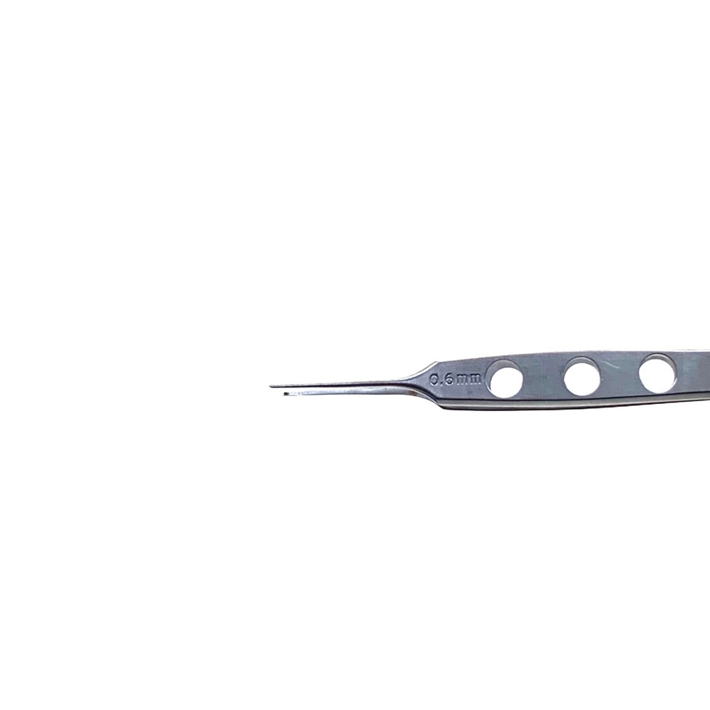 JARIT REF 355-120, Bishop-Harmon Iris Forcep 1 x 2 Teeth, 0.6mm, Straight