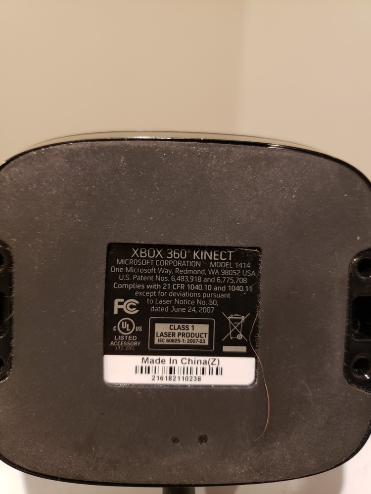 Microsoft Xbox 360 Kinect Bundle Camera Sensor 1414 Manuals, Game & Accessories.