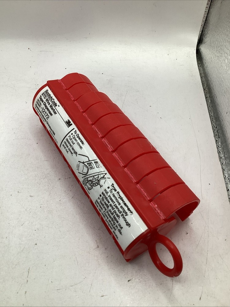 ScotchCode 3M STD Wire Marker Tape DISPENSER ONLY 12172 NEW
