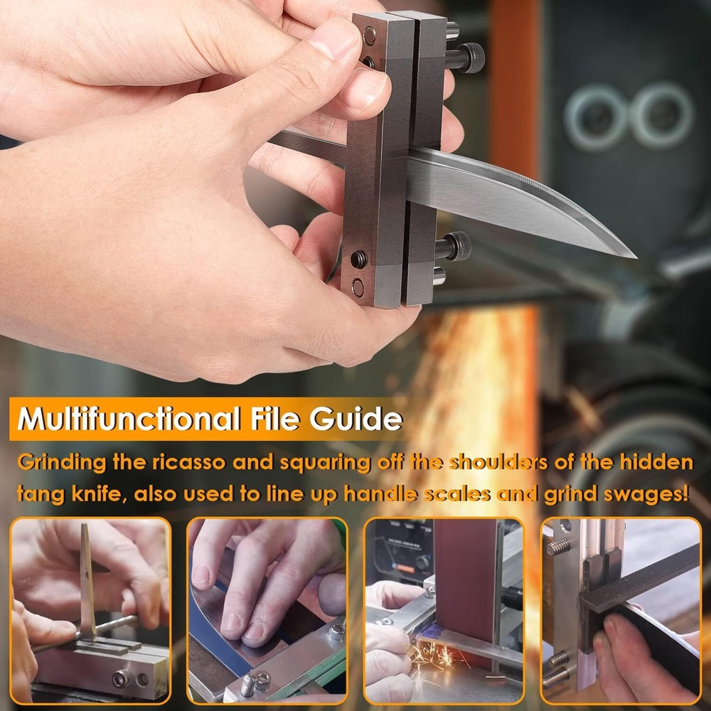 File Guide with Carbide Surface For Knife Making Knife Maker Tool