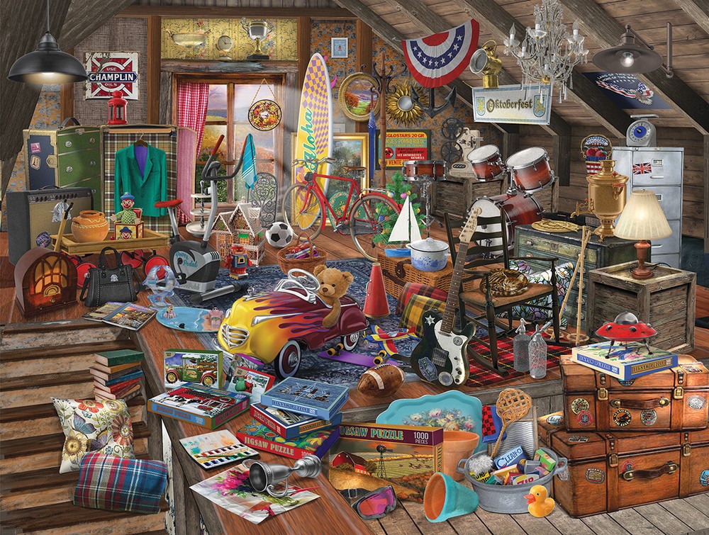 Stowing Away 500 piece puzzle