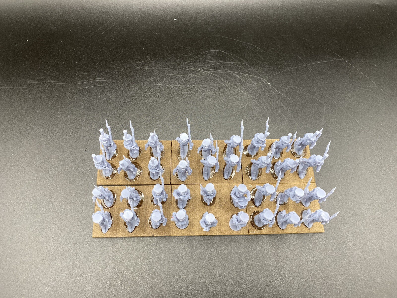 28mm, 3D Printed, Napoleonic, Russian 1812 Line Infantry (36), Black Powder