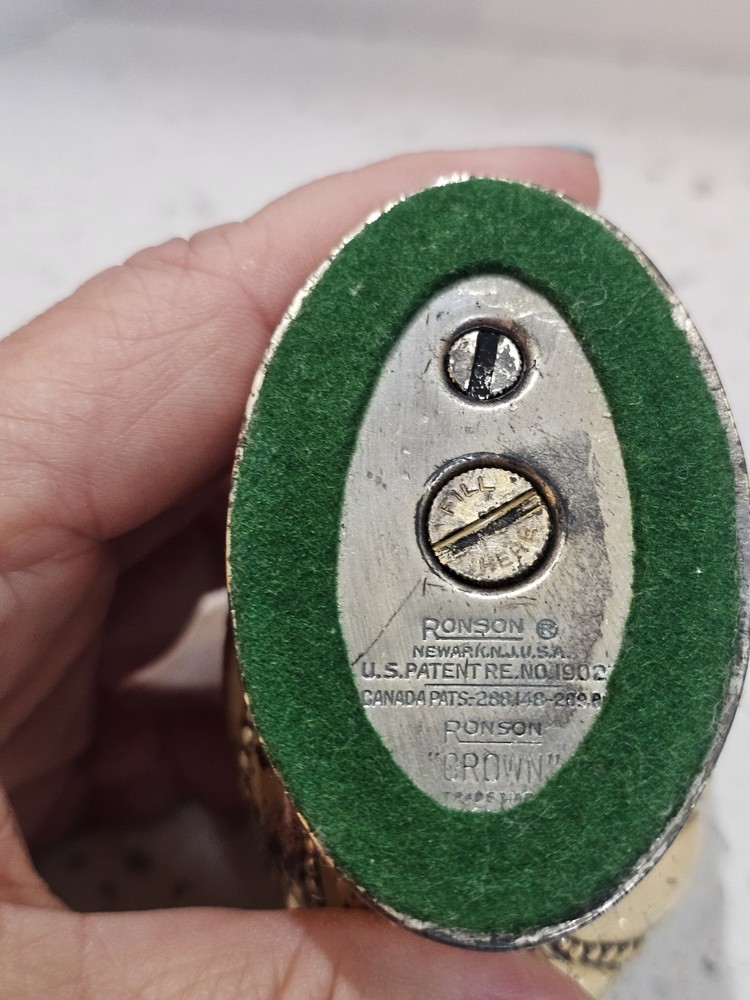 Vintage Ronson Crown Coffee Table Lighter (Currently Not Working)